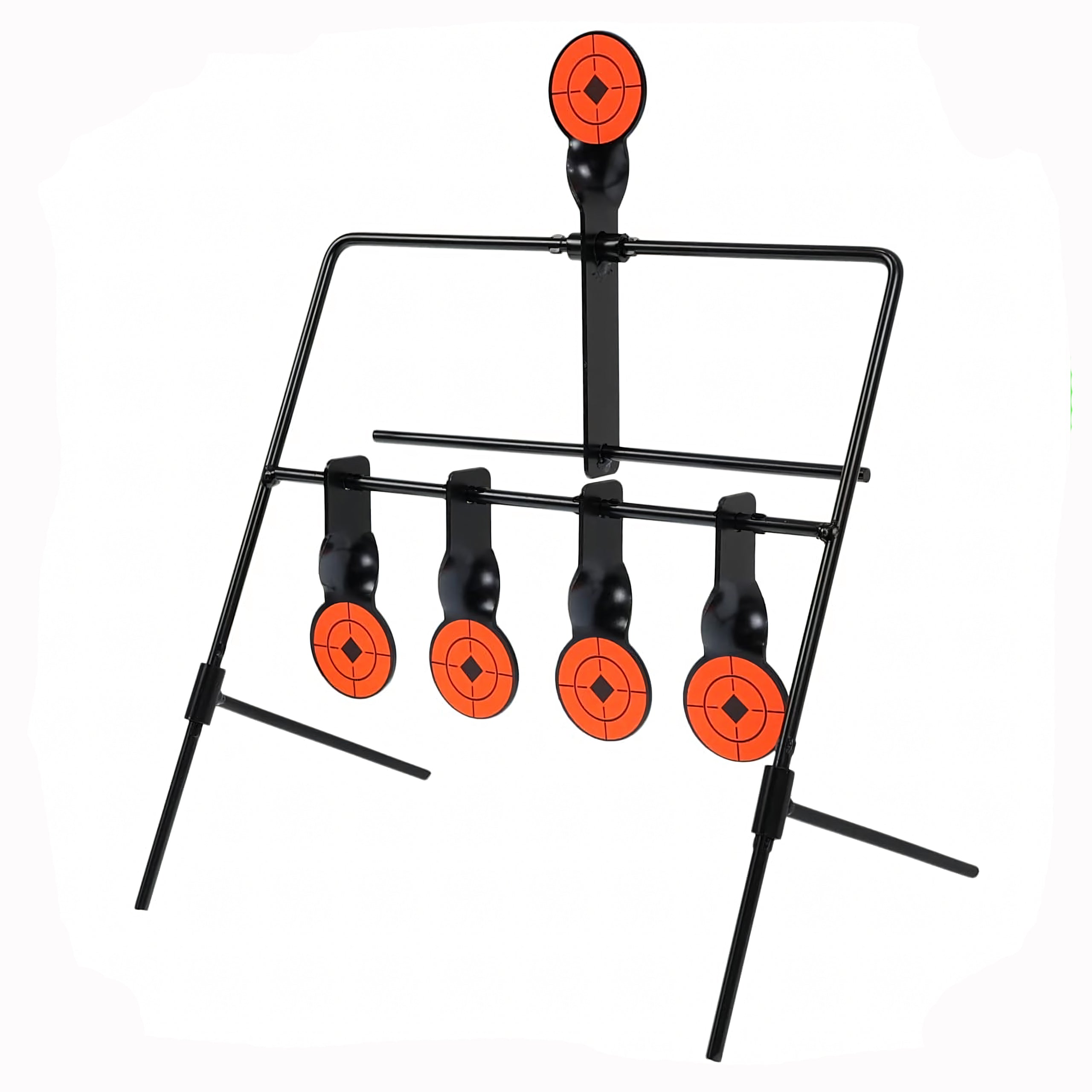 Laskemärk sihtmärgihoidja resetiga, kuulipüüdja, 5 märki, suured märklauad