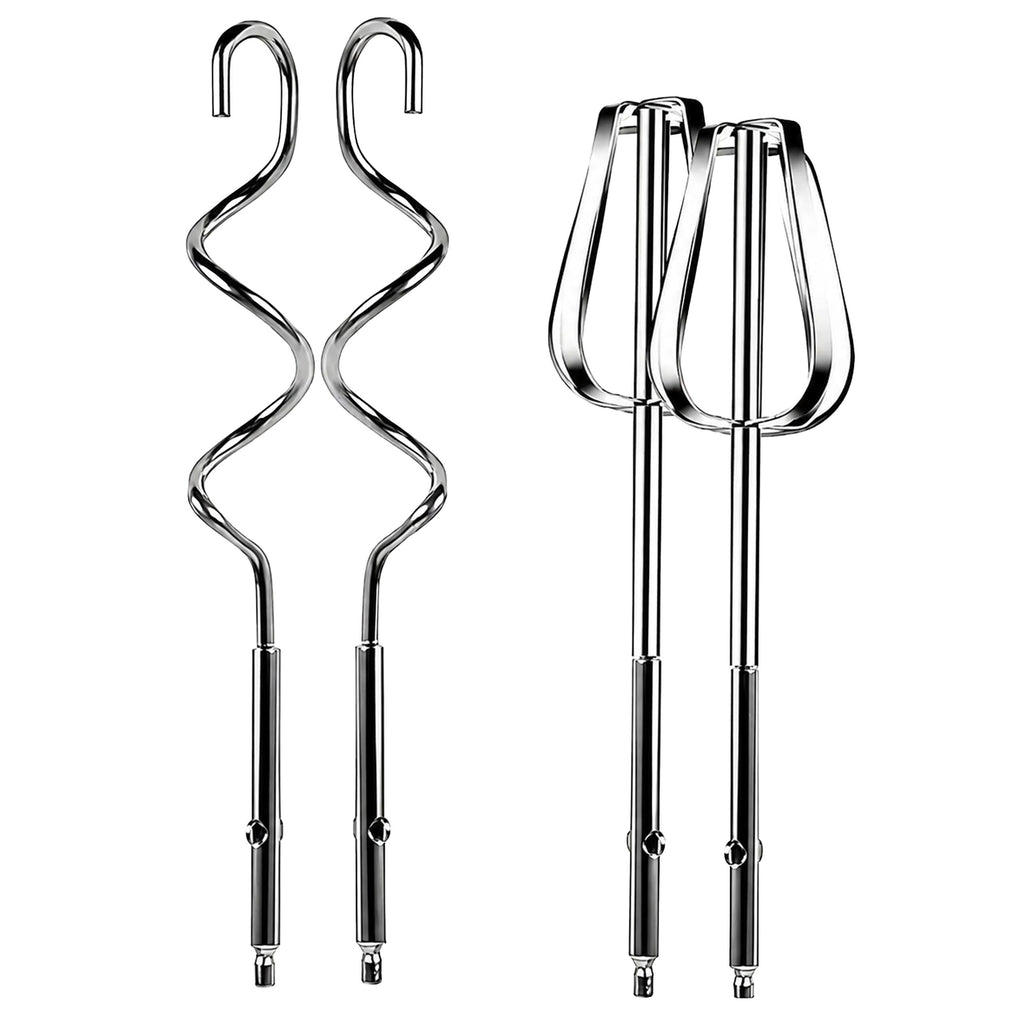 Powerful Hand Mixer with Stainless Steel Bowl 7 Speeds 100W Attachments