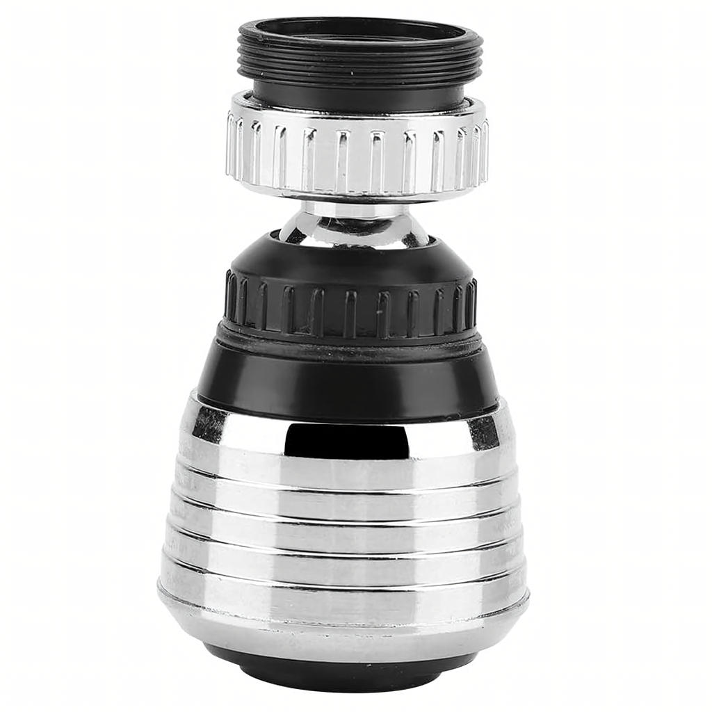 Aerator Extension for Kitchen Faucet Tap 2in1 360 Movable Tip
