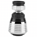 2-in-1 Rotatable Aerator Extension for Kitchen Faucet with 360° Swivel (F18)