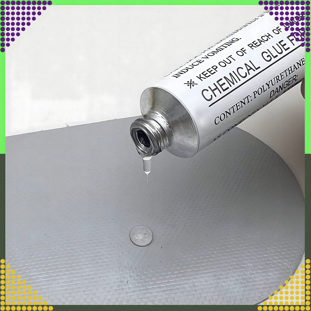 SUP-laua parandustarvikute komplekt kajaki kasti plaastrite liimimiseks, liim, mutrivõti