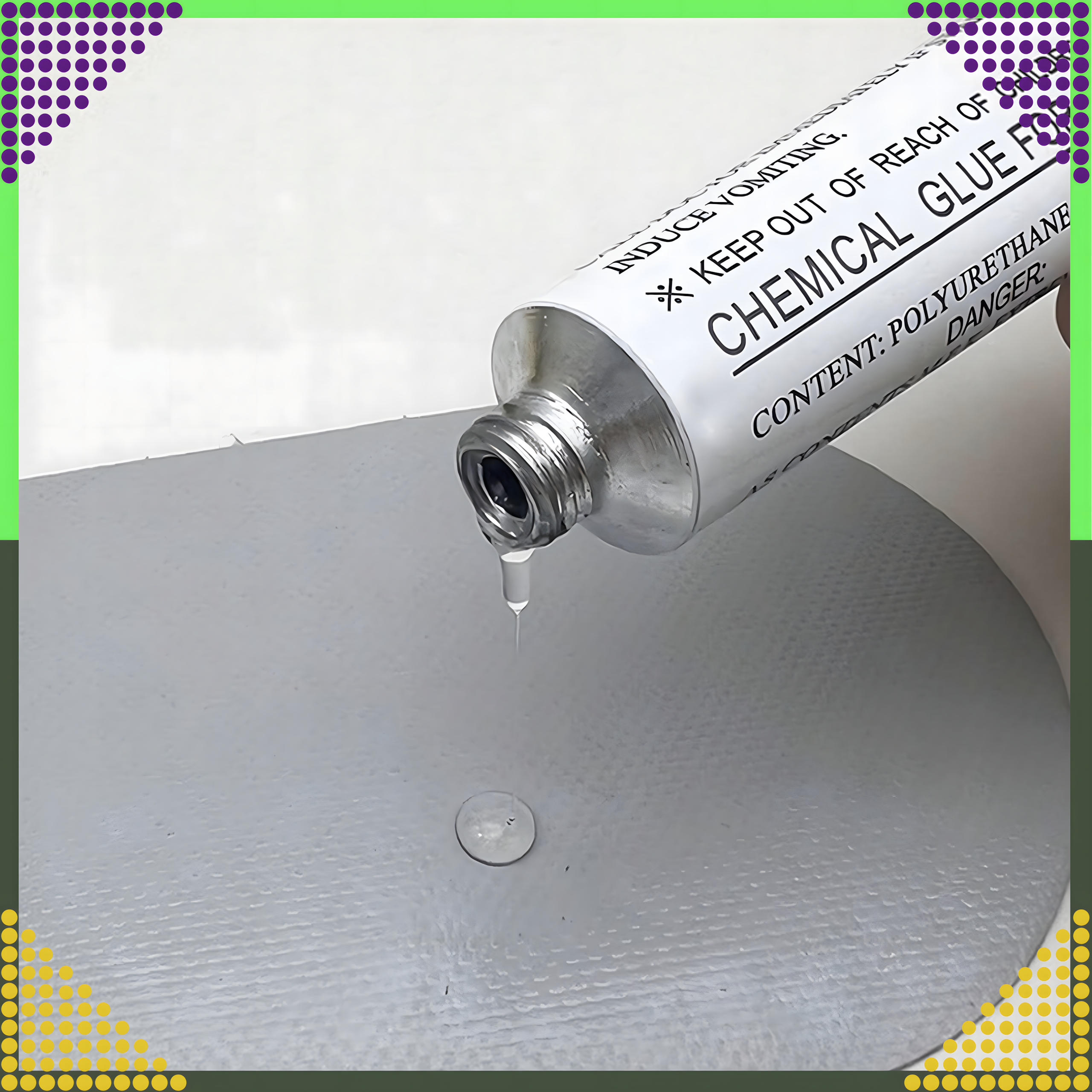 SUP-laua parandustarvikute komplekt kajaki kasti plaastrite liimimiseks, liim, mutrivõti