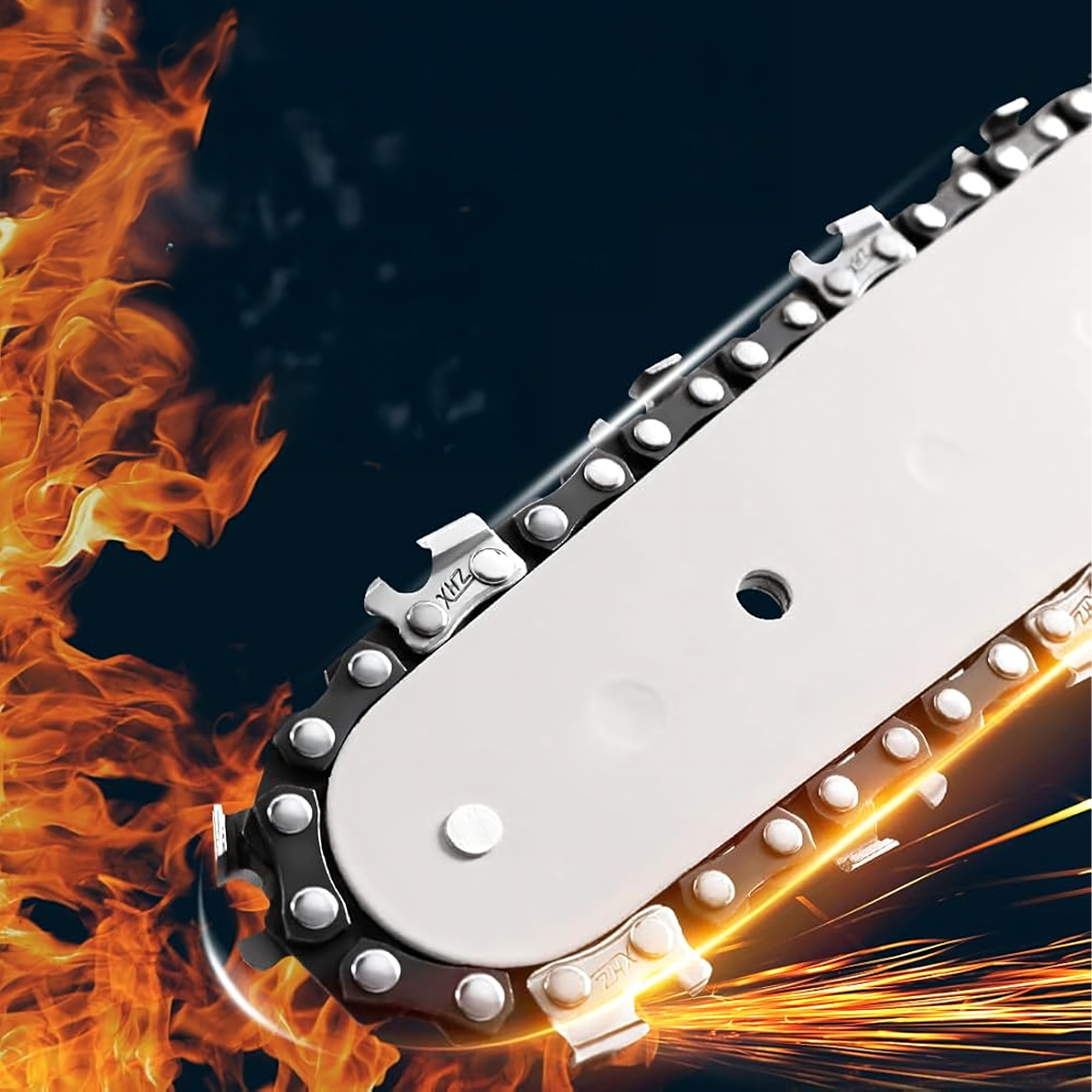 Väike akutoitega minisaag aias puuokste lõikamiseks