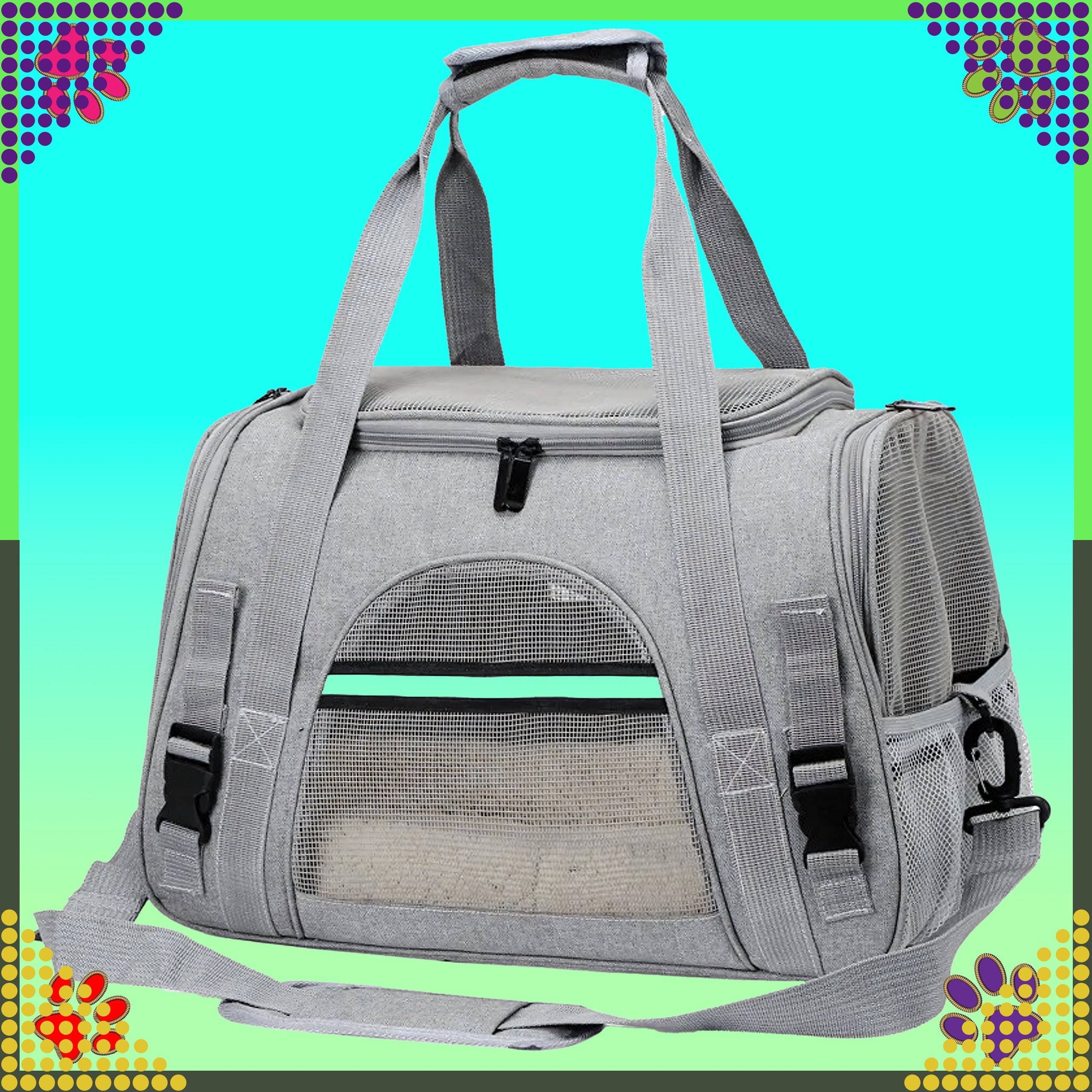 Suur transpordikott koera, kassi, jänese ja teiste loomade aedikule, autosse