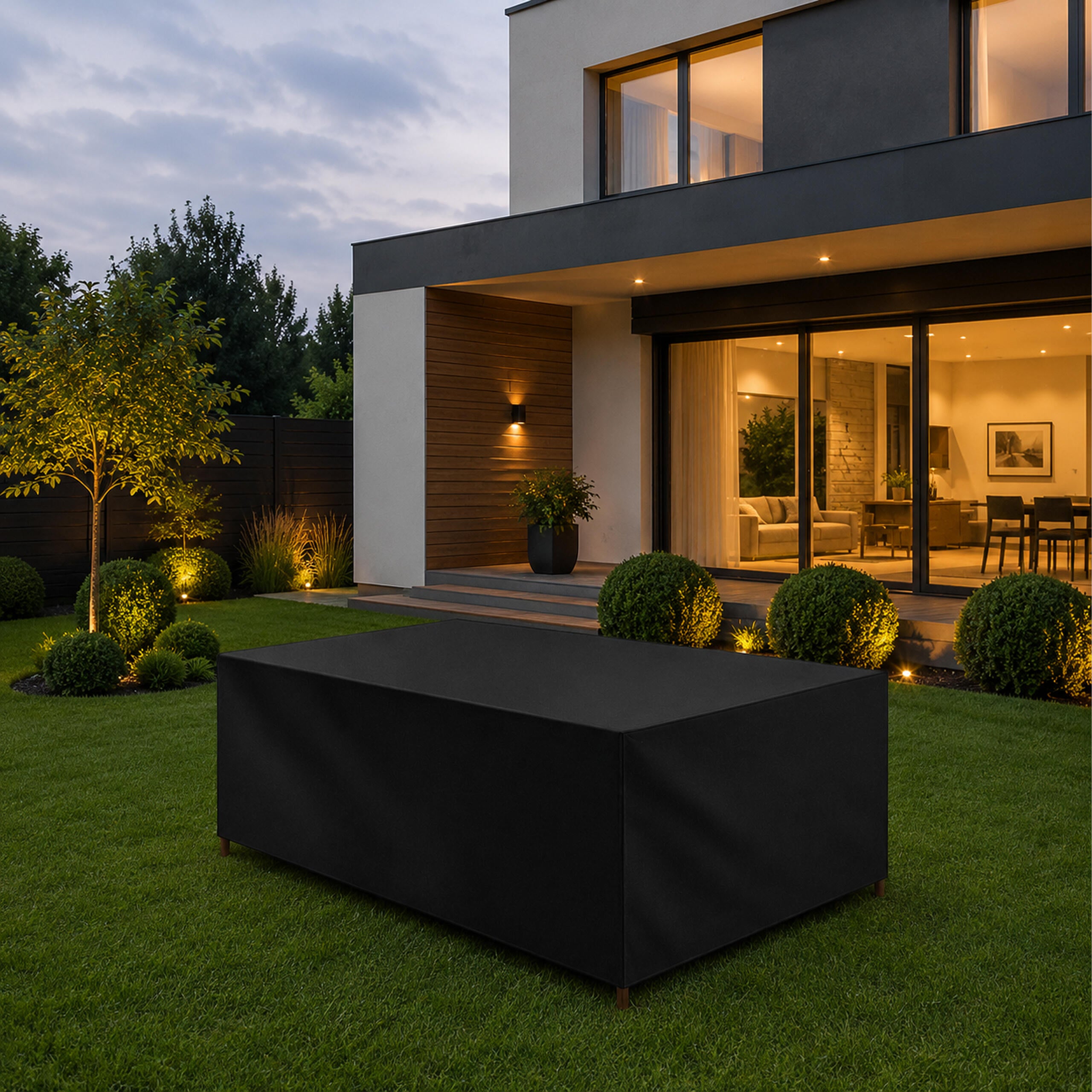 Waterproof Garden Furniture Cover for Catering Table 220x105x105 cm