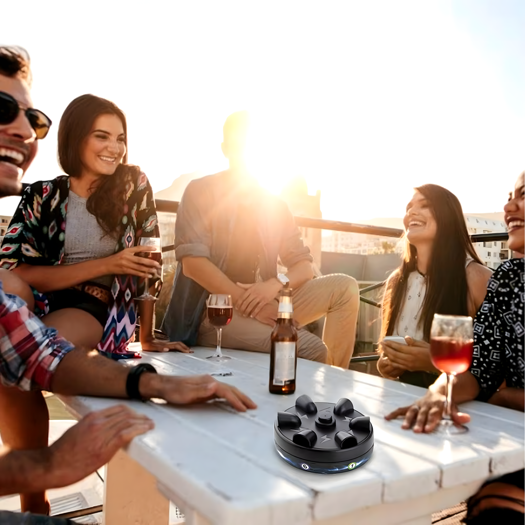 Hull rulettimäng valedetektoriga ja elektrišokiga 6 inimesele Variiograph