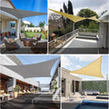 Rectangular Garden Sunshade Canopy 4x5m