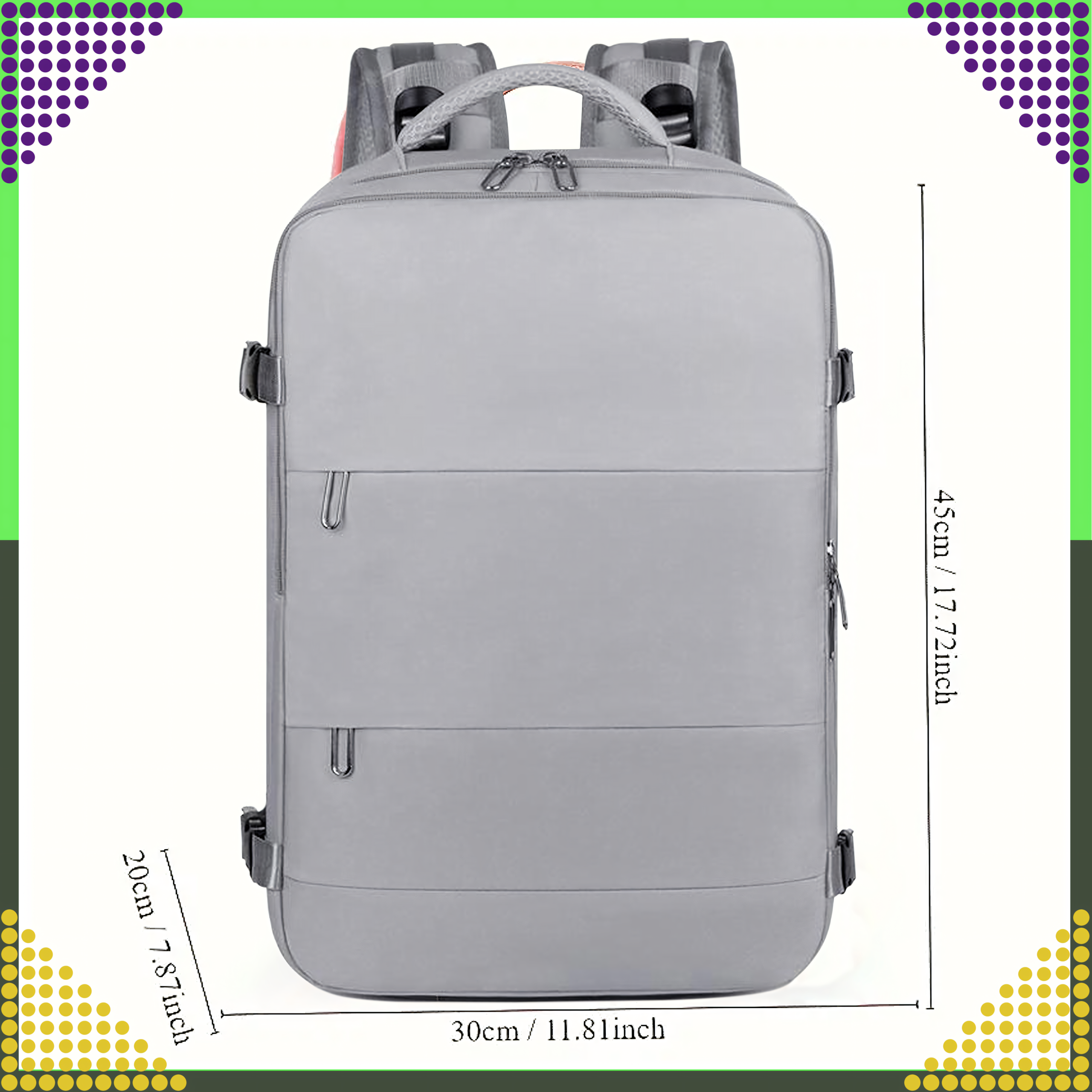 Käsipagasi seljakott lennuki salongi, 35 L