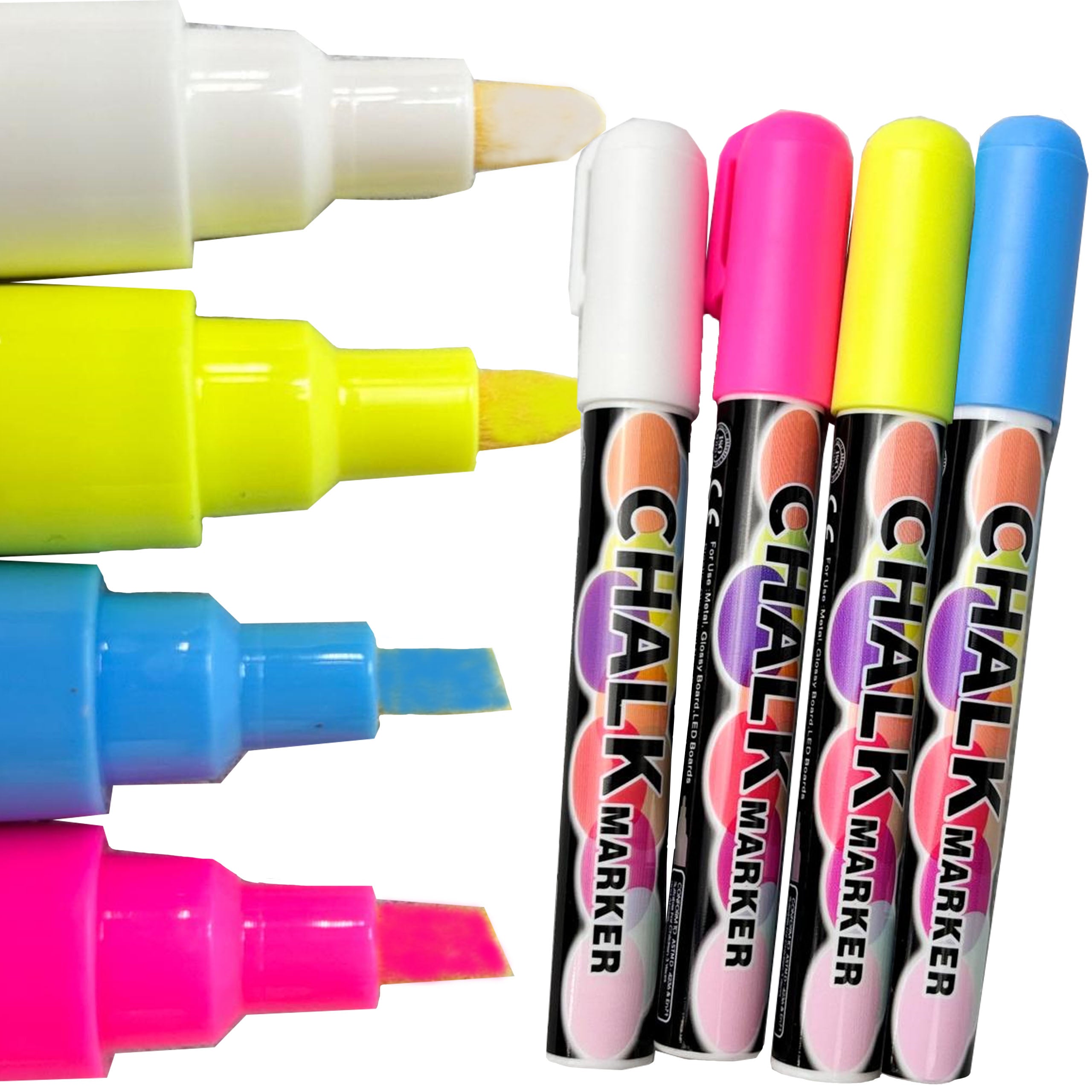 TAHVLIMARKERID KOMPLEKT SEGAVÄRVID Kustutatavad markerid klaasile