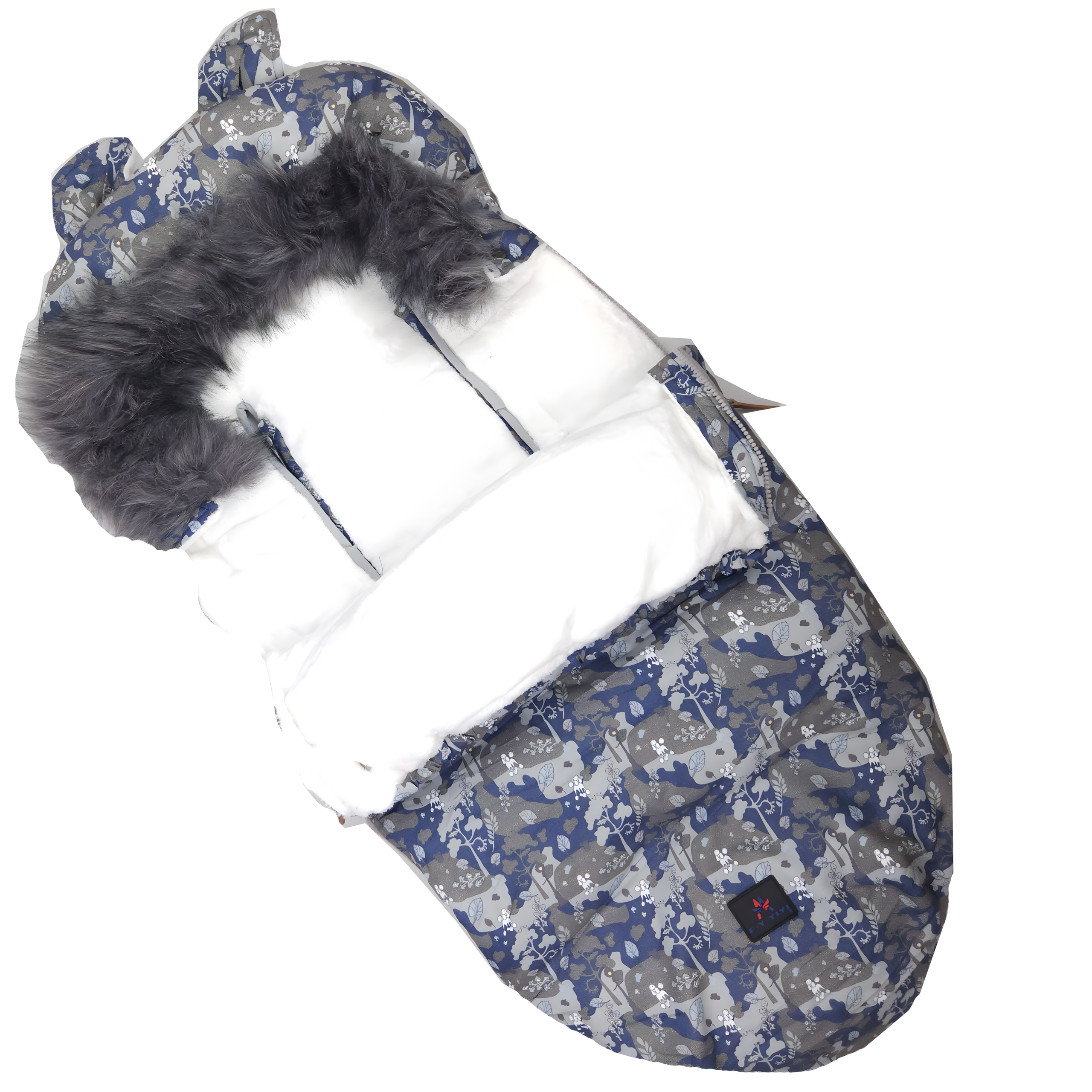 ISOLATSIOONIGA KARVASE LEMMIKLOOMA VANKRI ISTME MAGAMISKOTT KÕRVAKESTEGA 100 CM