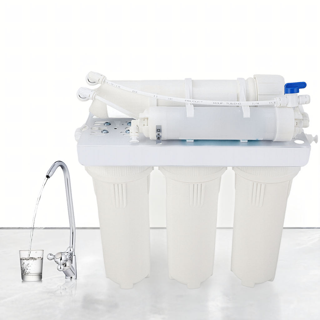 5-Stage Water Filter Ionizer Reverse Osmosis Faucet Filter System