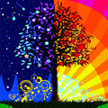 Diamond Painting 5D Mosaic Kit 33 - Tree Pattern 20 x 20 cm
