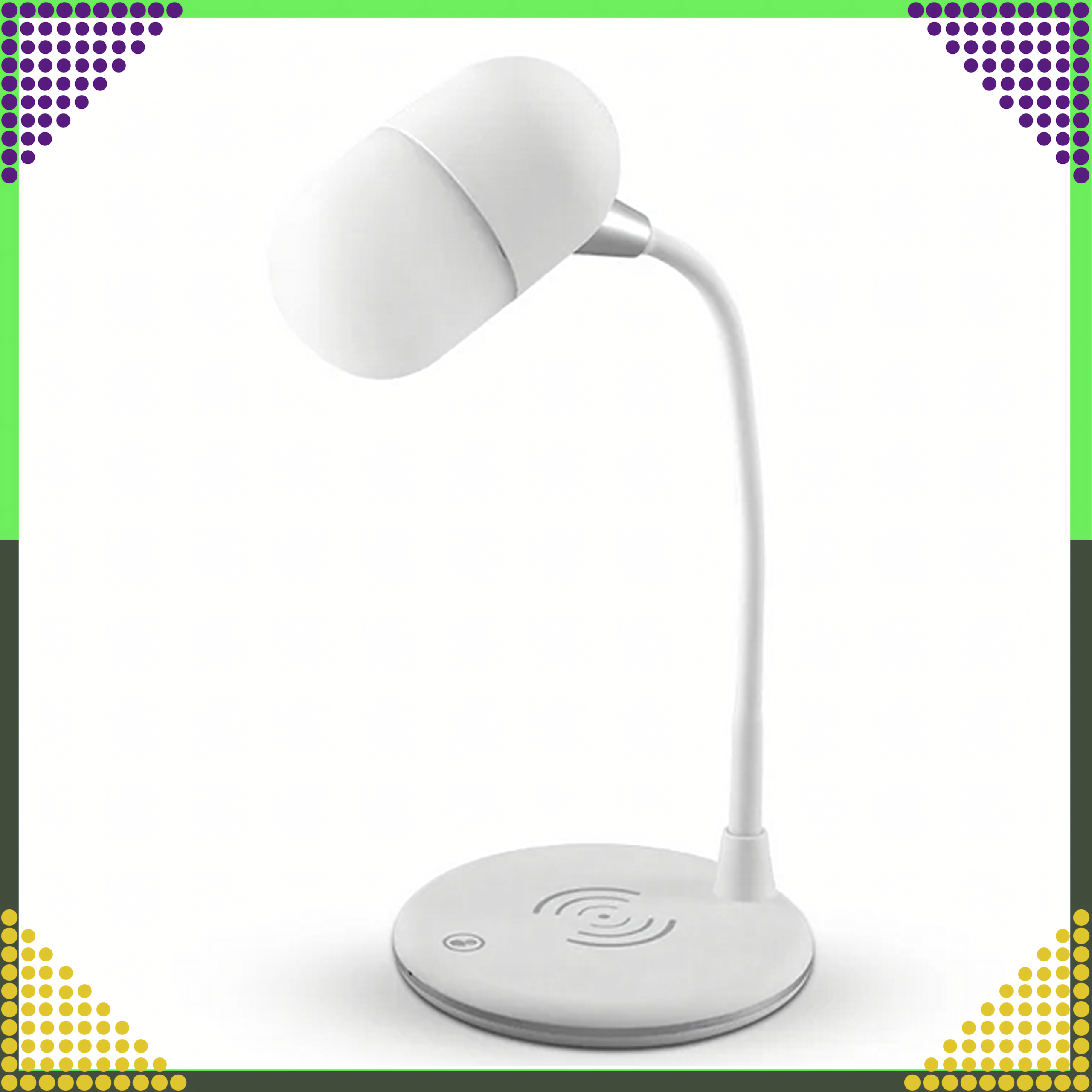 Laualamp Öö Induktiivne Laadija Bluetooth Kõlar Kool Õppimine