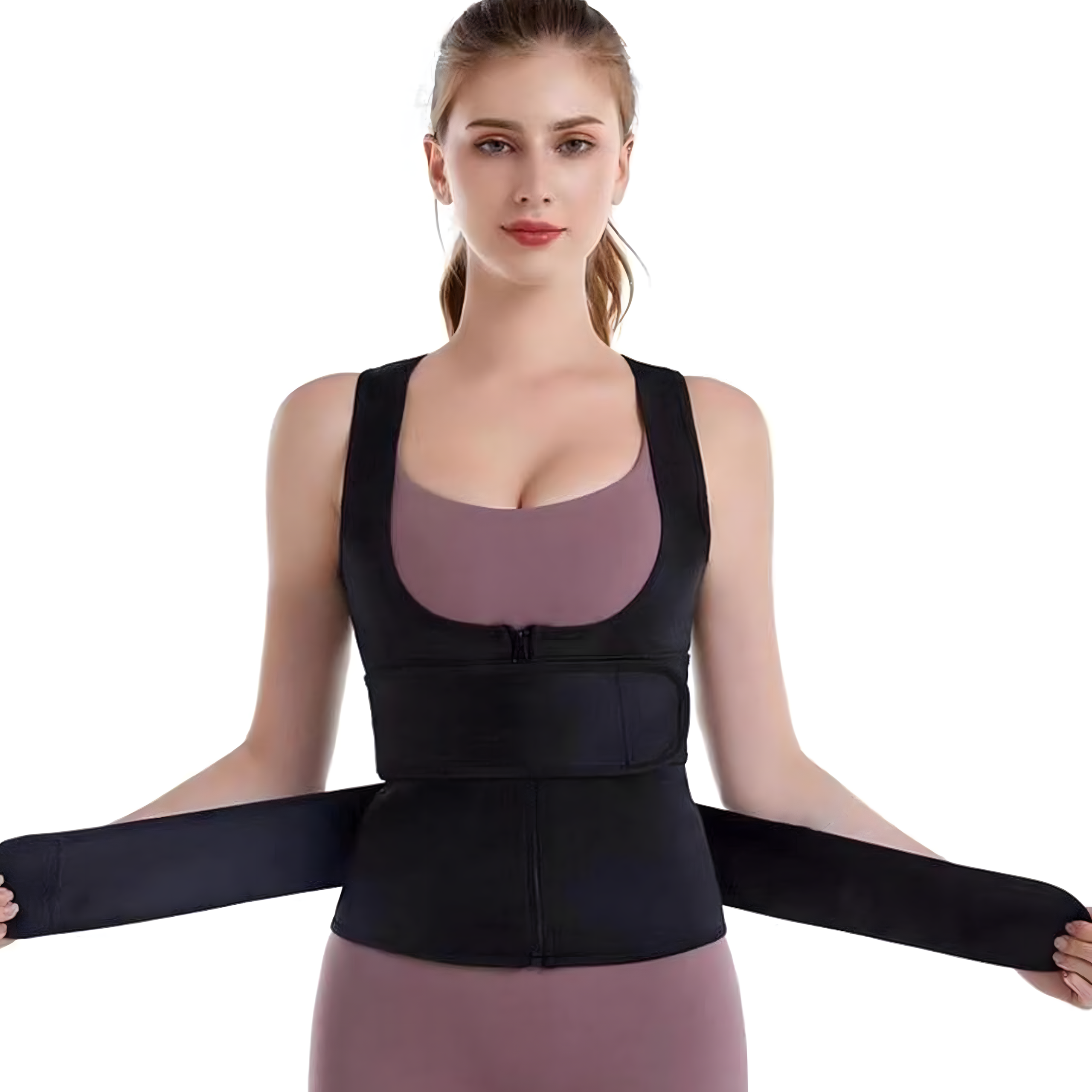 Women's Neoprene Fitness Vest Sauna Training S