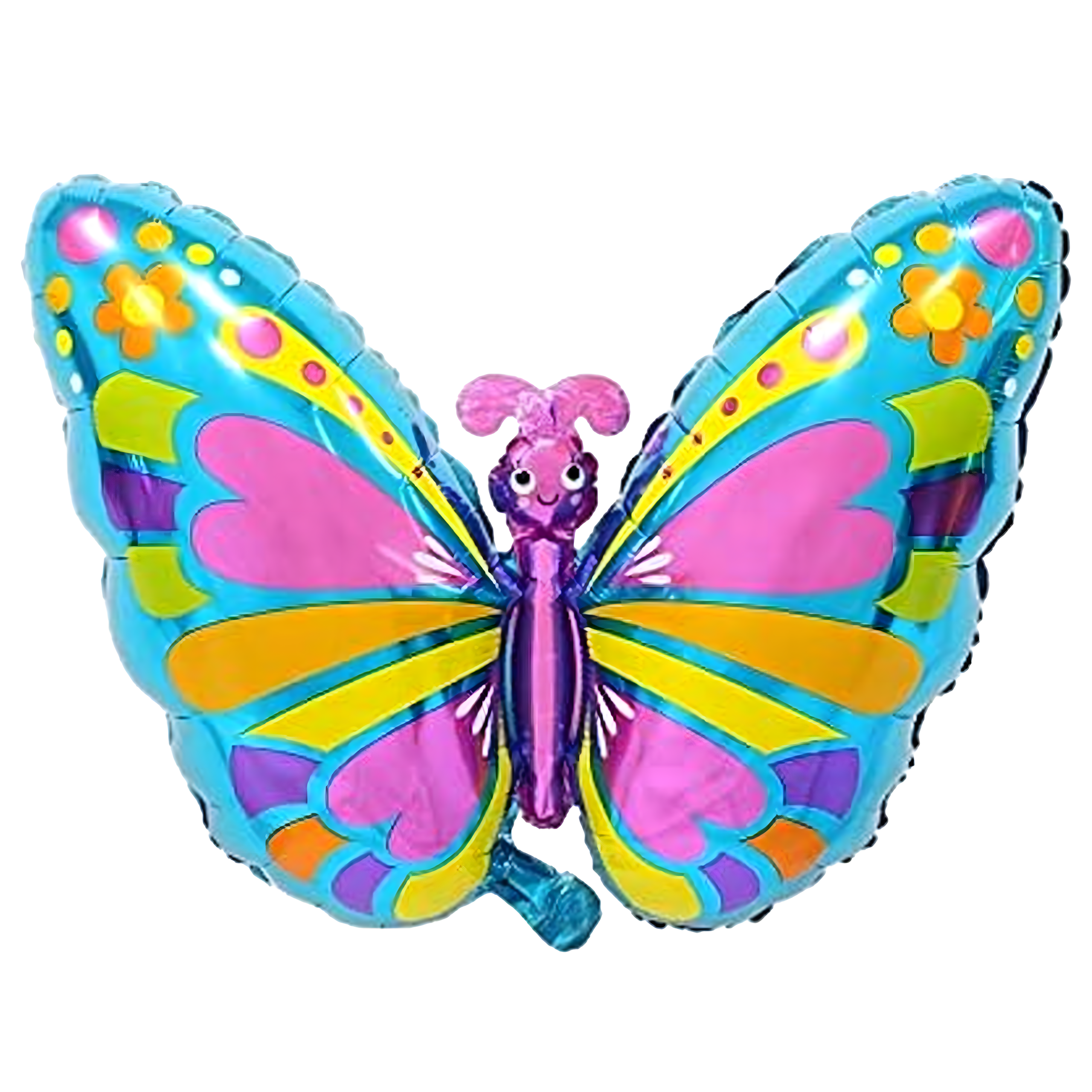 Liblikatega sünnipäevalõhupallide komplekt sünnipäevadeks ja sünnipäevapidudeks 5 tk