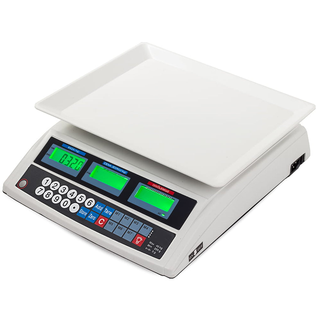 Electronic Shop Scale Calculator LCD 30 KG 2G