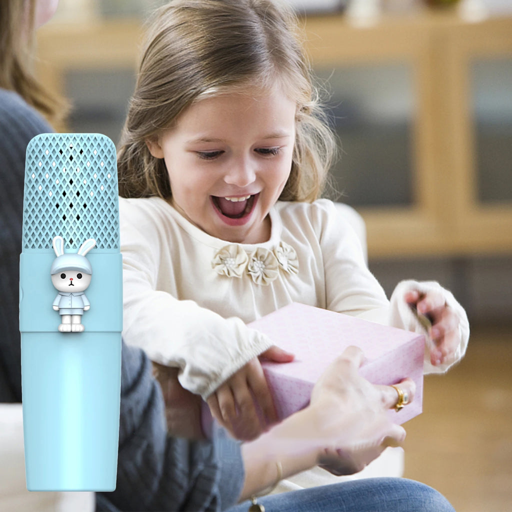 Karaoke mikrofon lastele Bluetooth juhtmevaba USB kõlariga