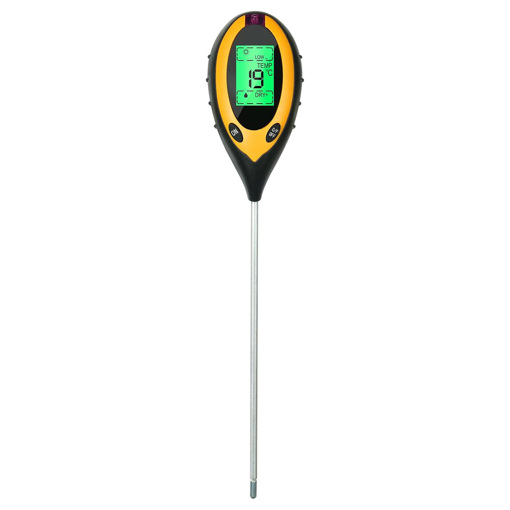 4-ühes mulla pH-tester ja temperatuuri mõõtja RC-K-2341