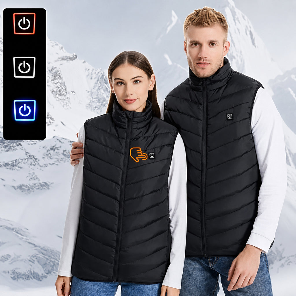 Unisex soojendusega vest USB-akupangaga suurus L RC-K-2017-14638