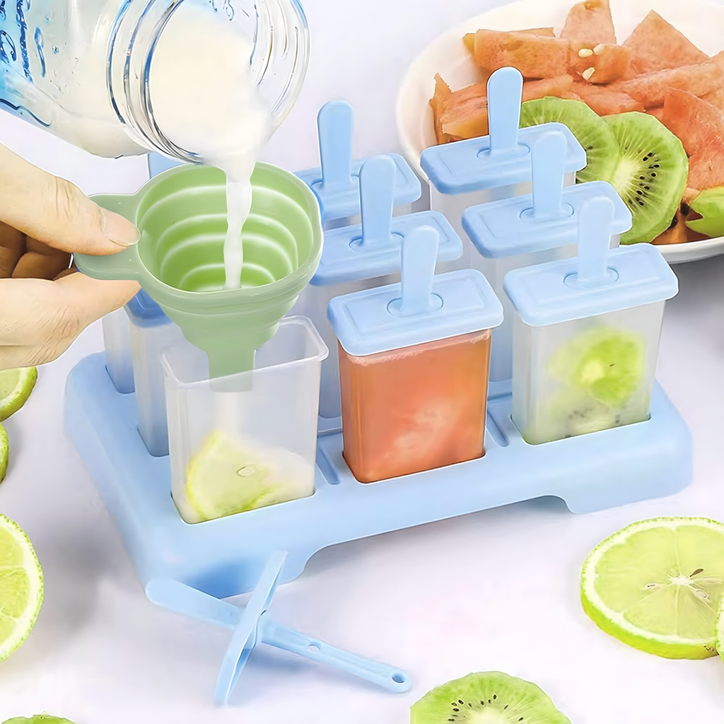 Molds Ice Cream Mold Homemade Sorbet Ice Cream Mold 9 pcs