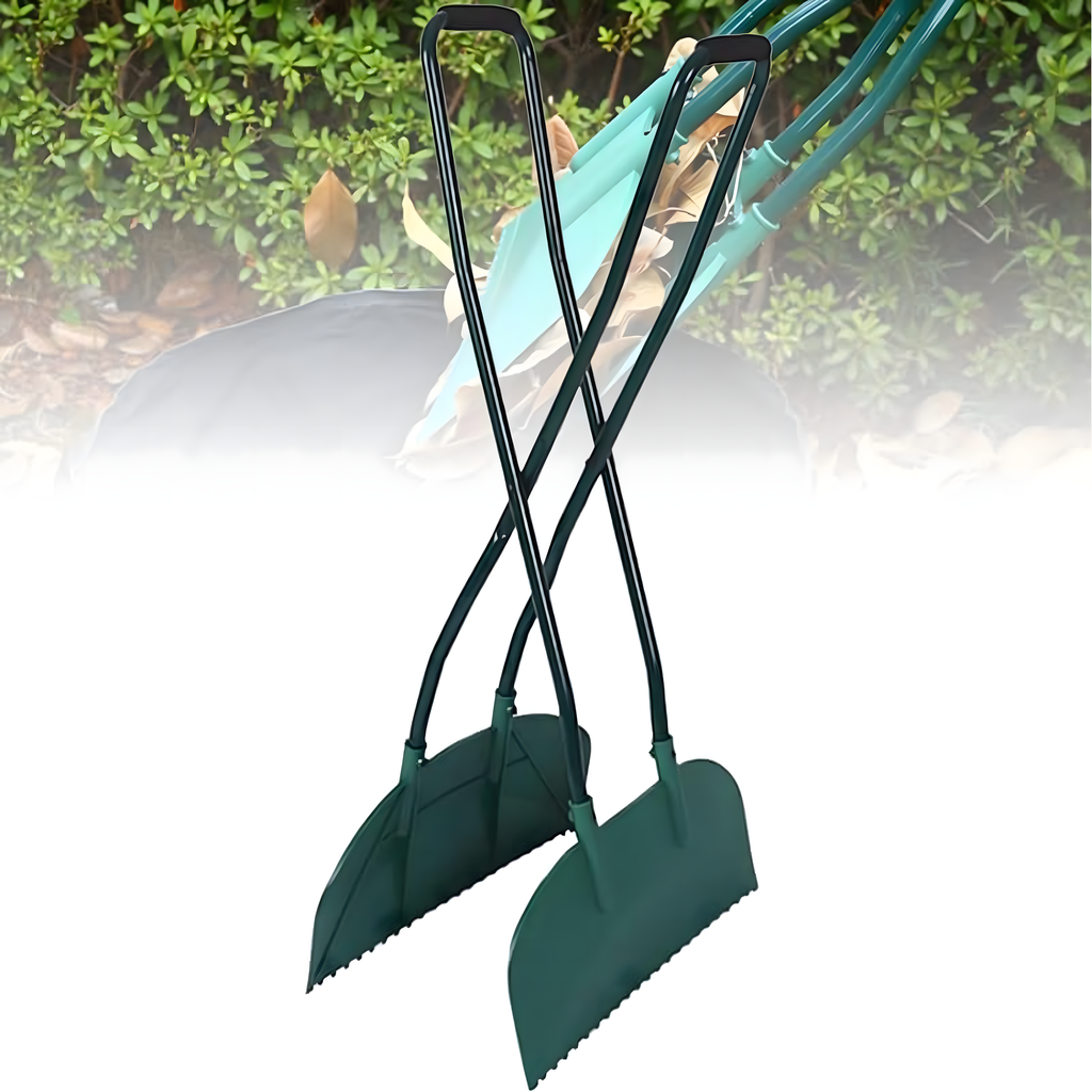 Ergonomic Leaf Grabber Rake for Leaf Collection