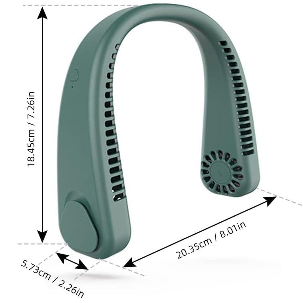 Kaasaskantav õhukonditsioneeri kaelaventilaator Mini ventilaator Jahutusventilaator