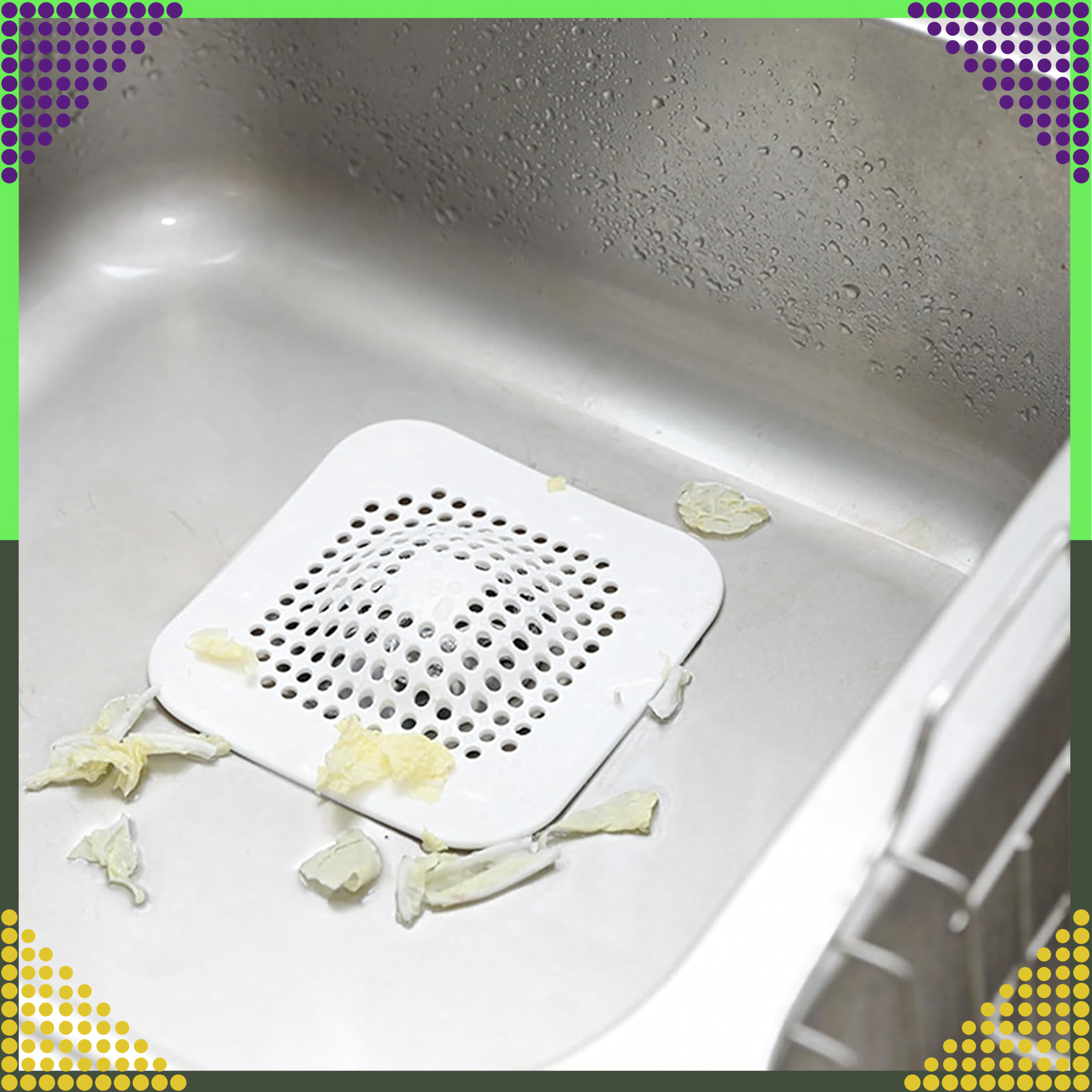 Silicone Strainer for Sink, Bathtub, Washbasin, Drain Filter, Hair Catcher