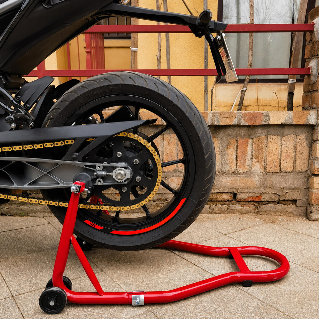 Universal Adjustable Motorcycle Front and Rear Service Stand 450kg