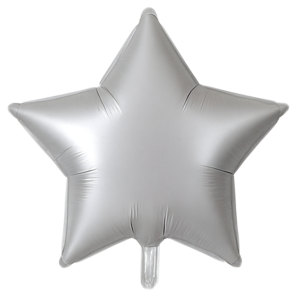 Set of Foil Balloons for Birthday Space Astronaut Stars 5 pcs