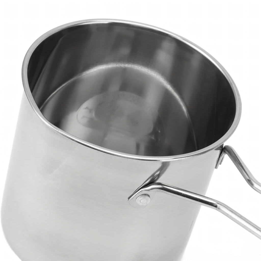 Mini Deep Fryer Pot with Basket 288x Universal Steel