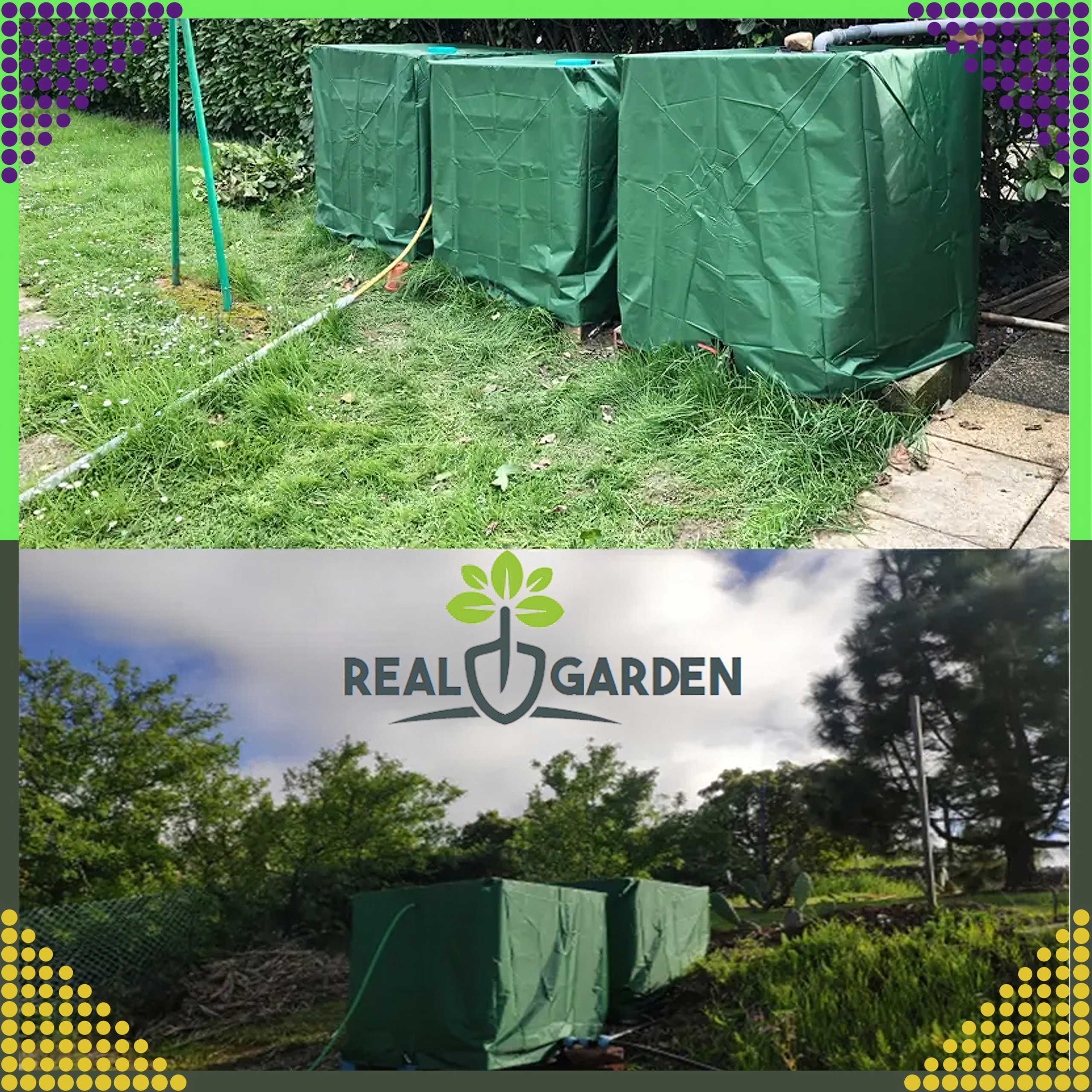 IBC Tarpaulin Cover for Mauzer 1000 L