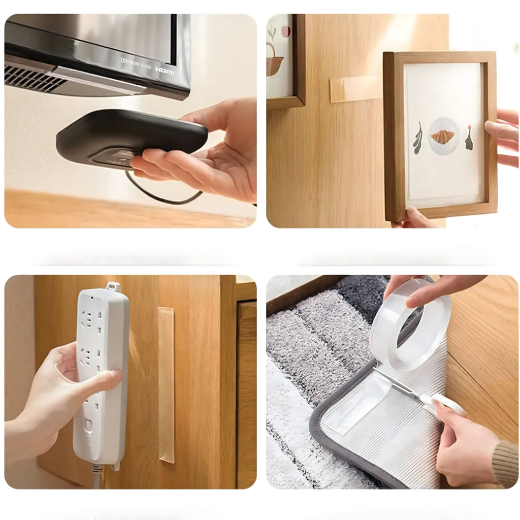 176 x Tugev Nano-teip Kahepoolne Veekindel Taaskasutatav 3 m 3 cm