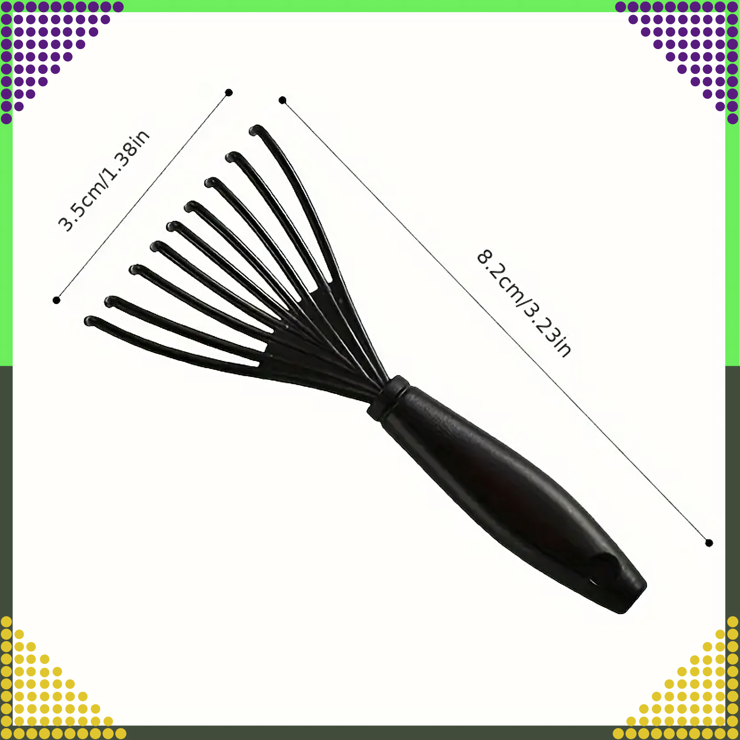 Grabki Tool for Cleaning Hairbrushes and Combs