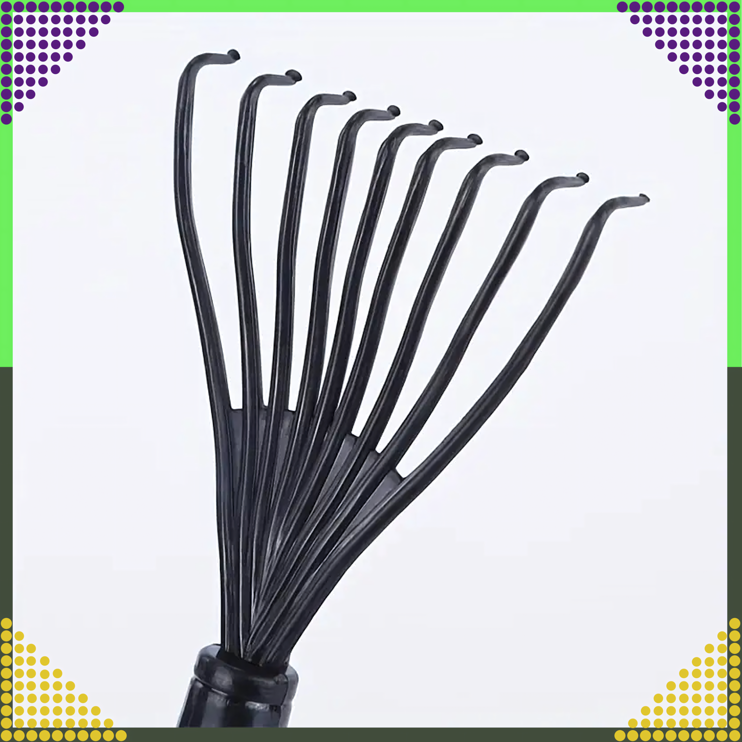 Grabki tööriist juukseharjade ja kammide puhastamiseks