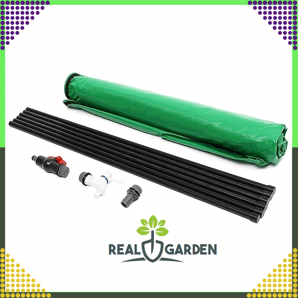 Foldable 100L Rainwater Barrel with Tap