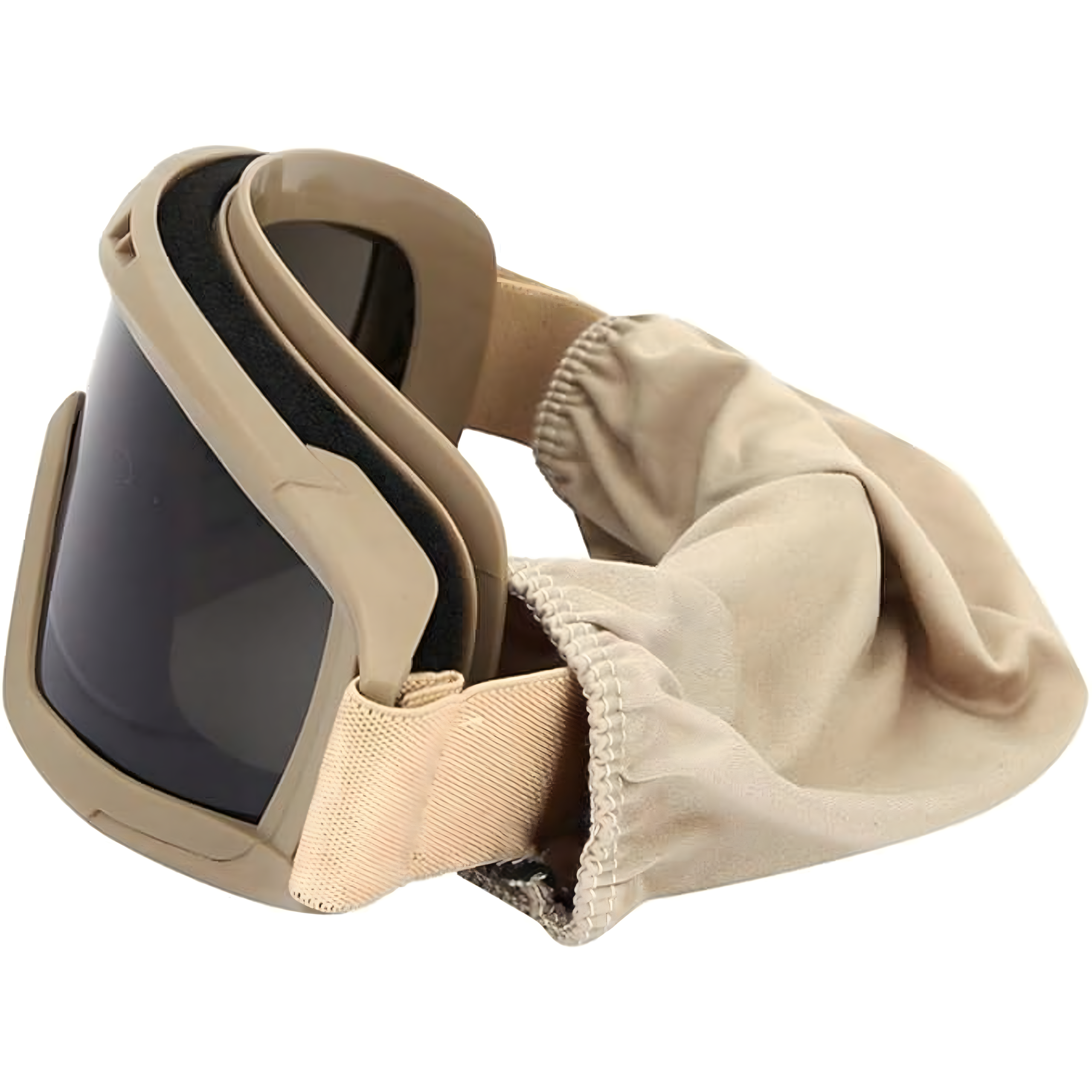 Tactical Military Protective Shooting Goggles Sand Color