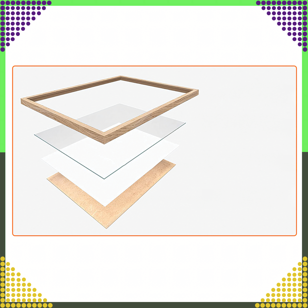 25x30 cm Frame for Diamond Painting Solid and Durable