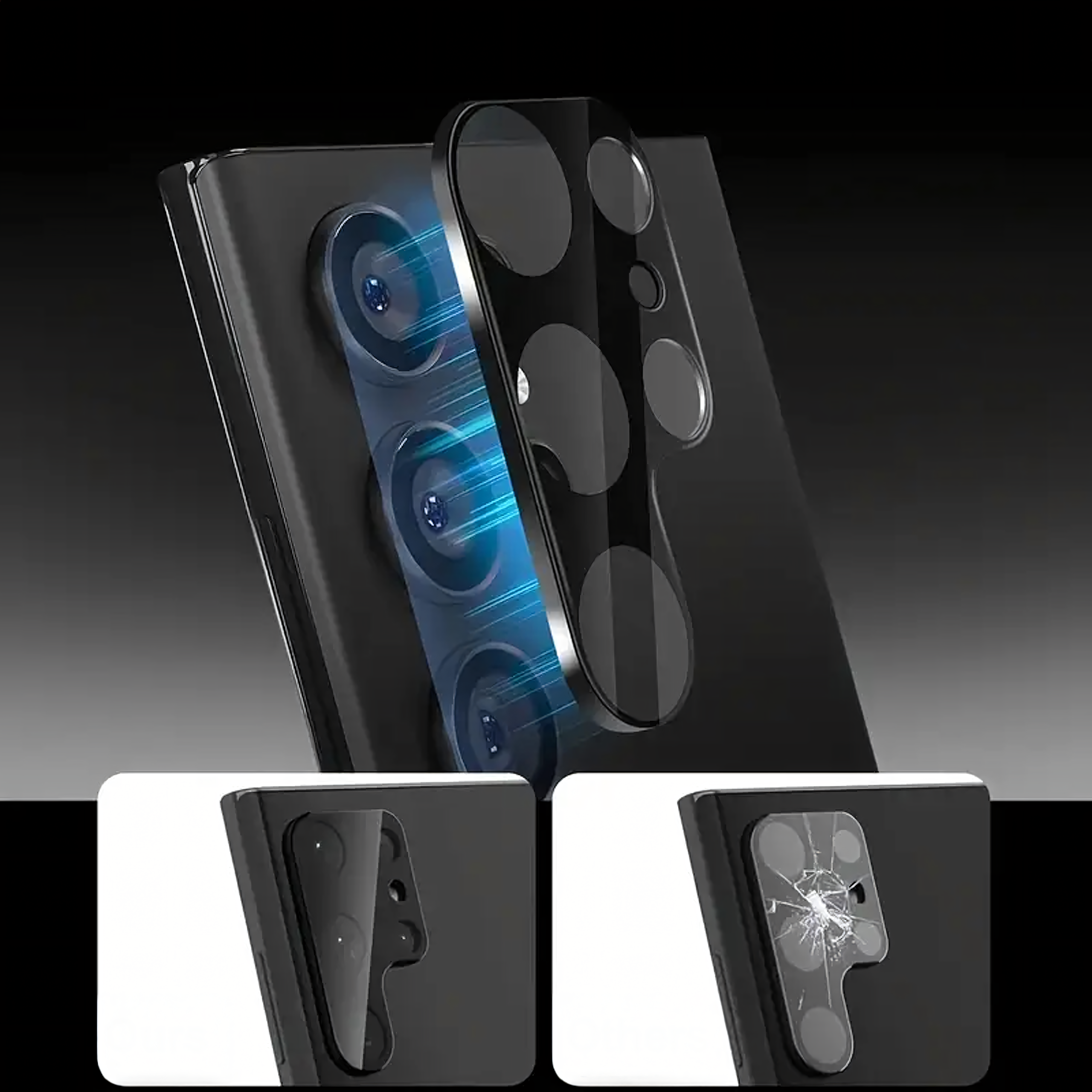 Kaitseklaas kaamera objektiivi katteks Samsung Galaxy S24 Ultra