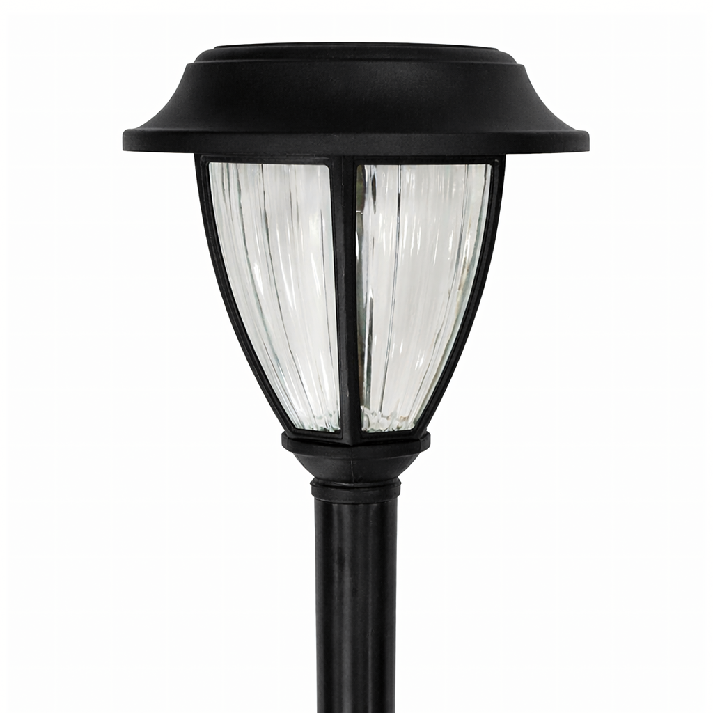 Set of 10 Solar LED Garden Post Lanterns 10 pcs