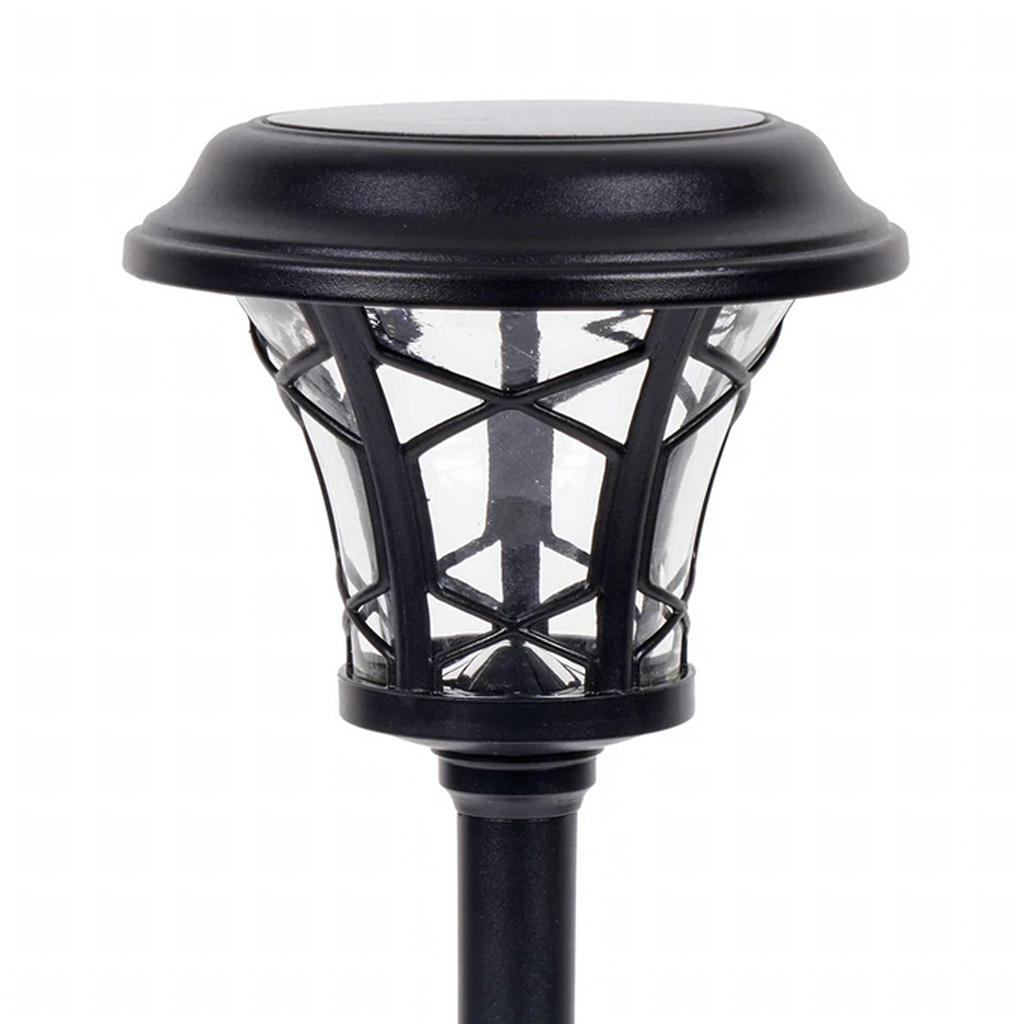 Set of 8 Waterproof Solar Garden Spike Lights 40cm 8 pcs
