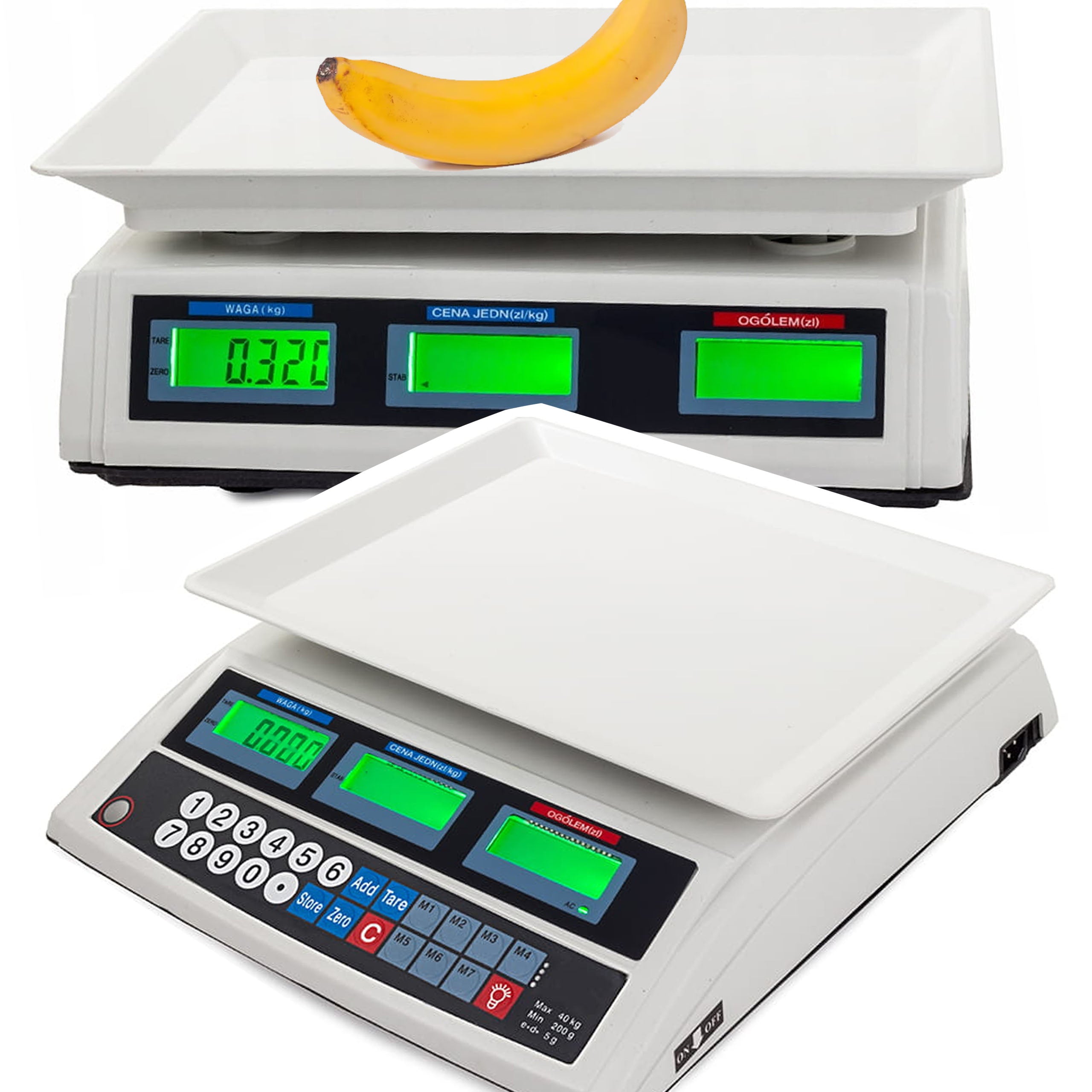 Electronic Shop Scale Calculator LCD 30 KG 2G