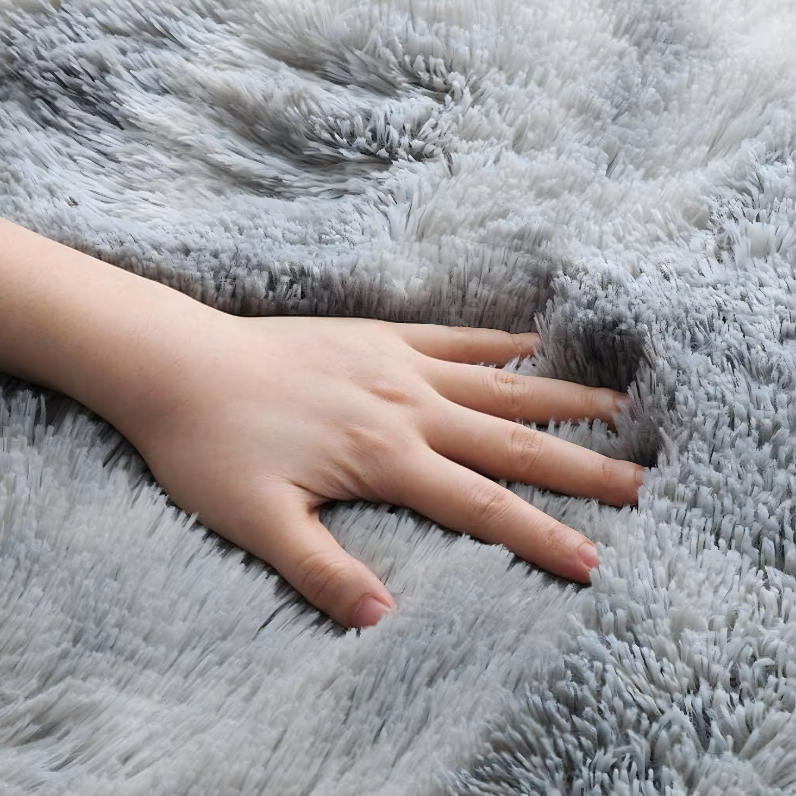 Soft Plush Shaggy Carpet Dense Woolly Large Fluffy for Living Room 160x60cm