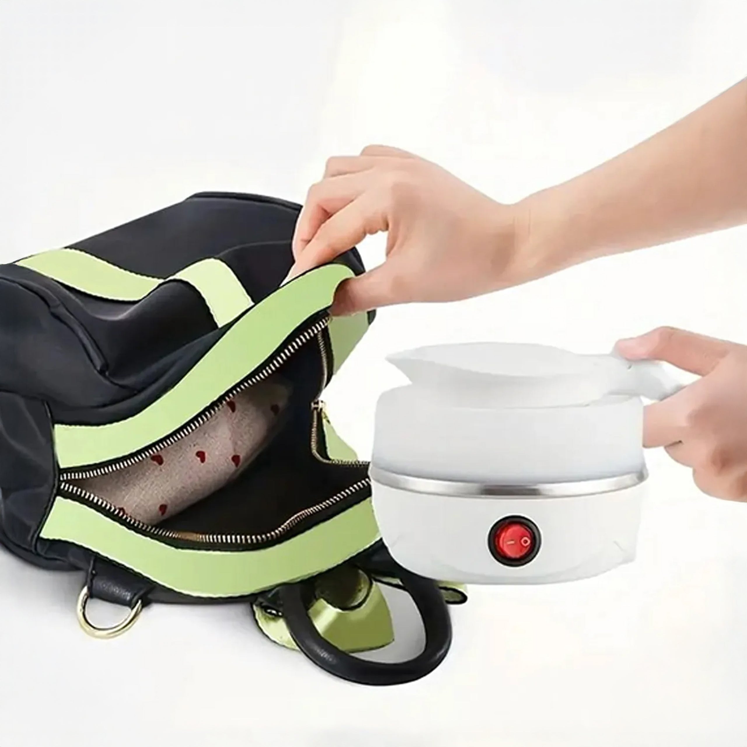 600ml 600W Foldable Portable Electric Travel Kettle