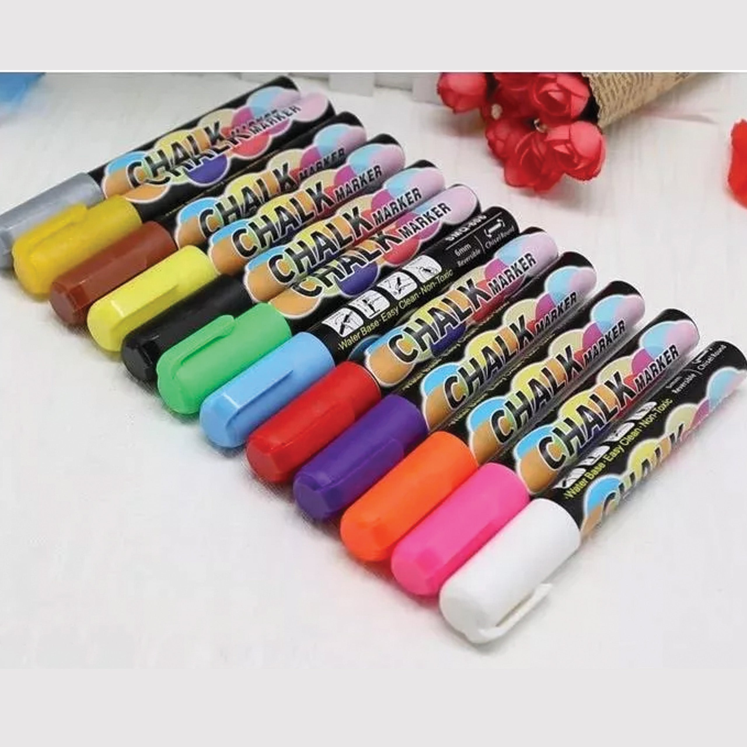 Tahvlitähistid segavärvides komplekt 12 tk