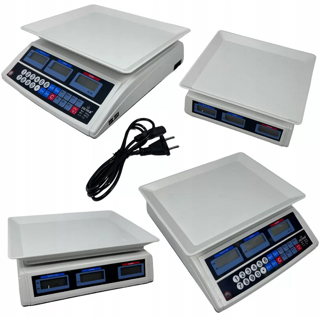 Electronic Shop Scale Calculator LCD 30 KG 2G