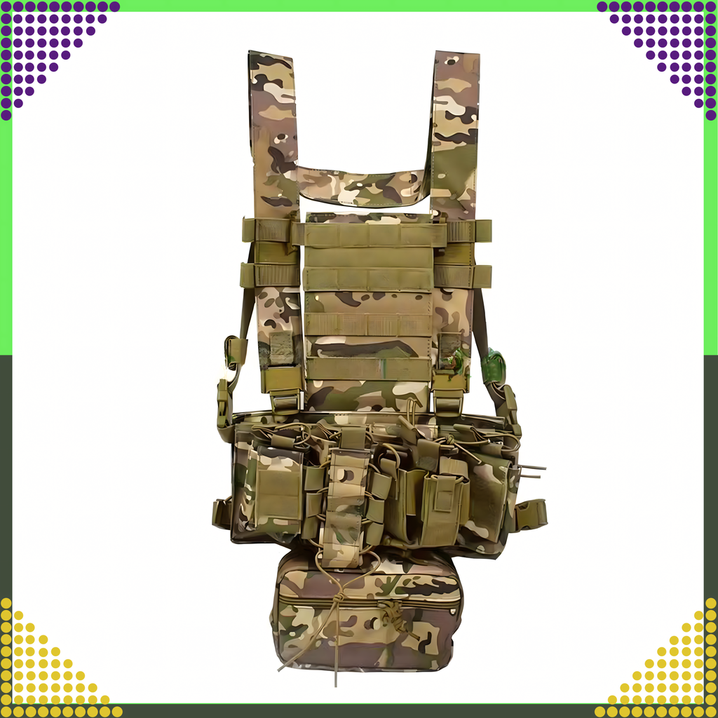 Tactical Military Protective Molle Vest Lightweight Airsoft Airsoft Dispenser