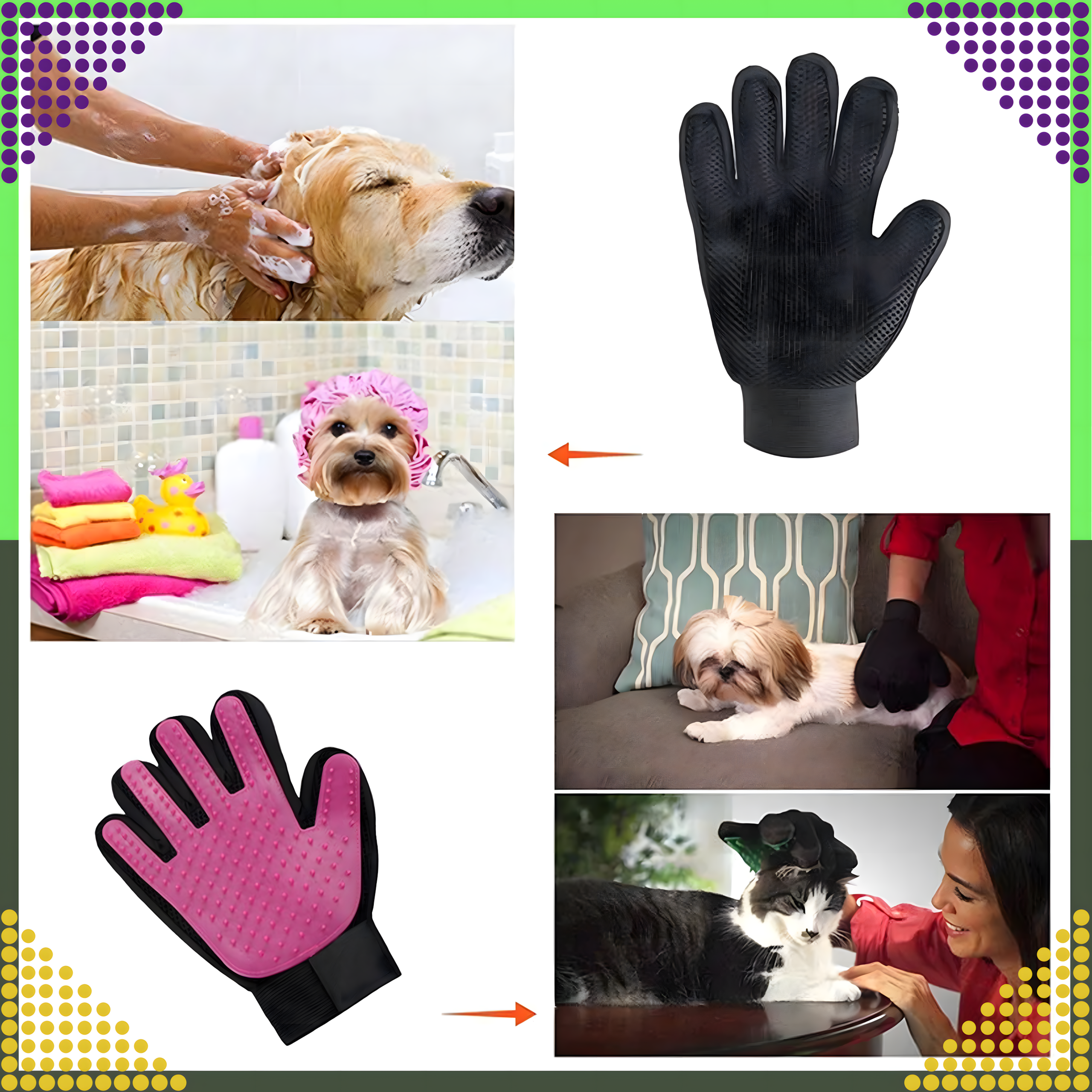 Kindaharj loomade karva harjamiseks, sügamiseks, pesemiseks ja masseerimiseks koertele ja kassidele