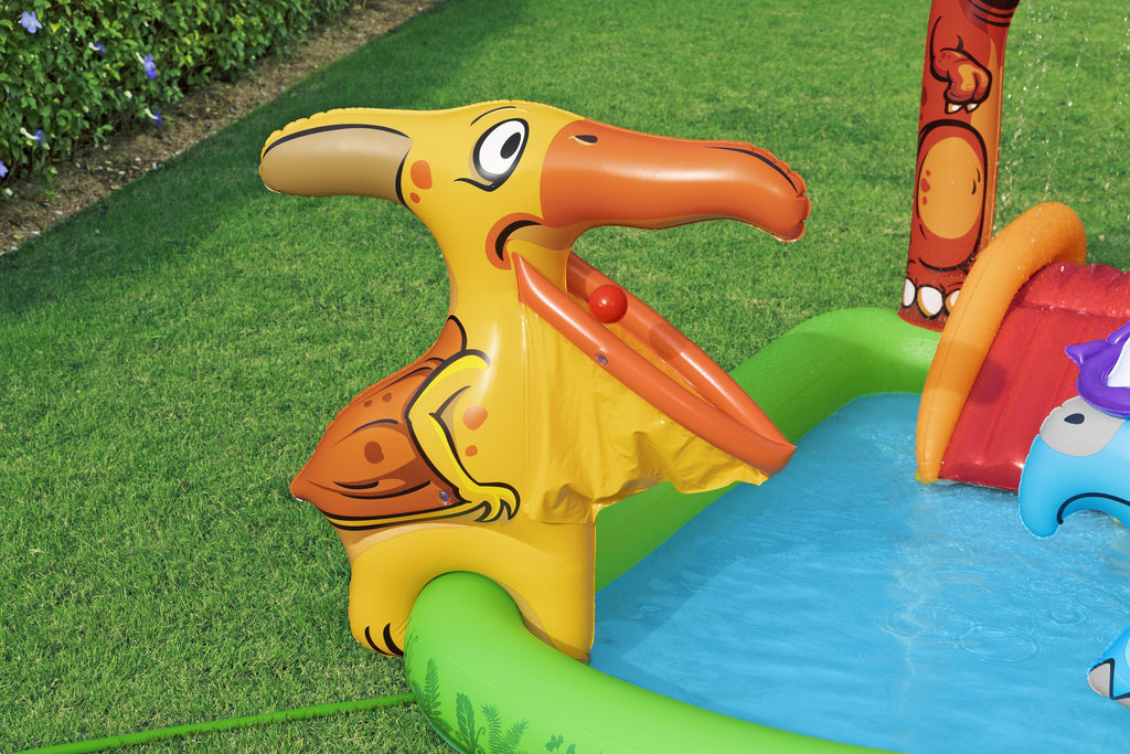 Bestway 53160 Inflatable Jurassic Water Playground 241 x 140 x 137 cm