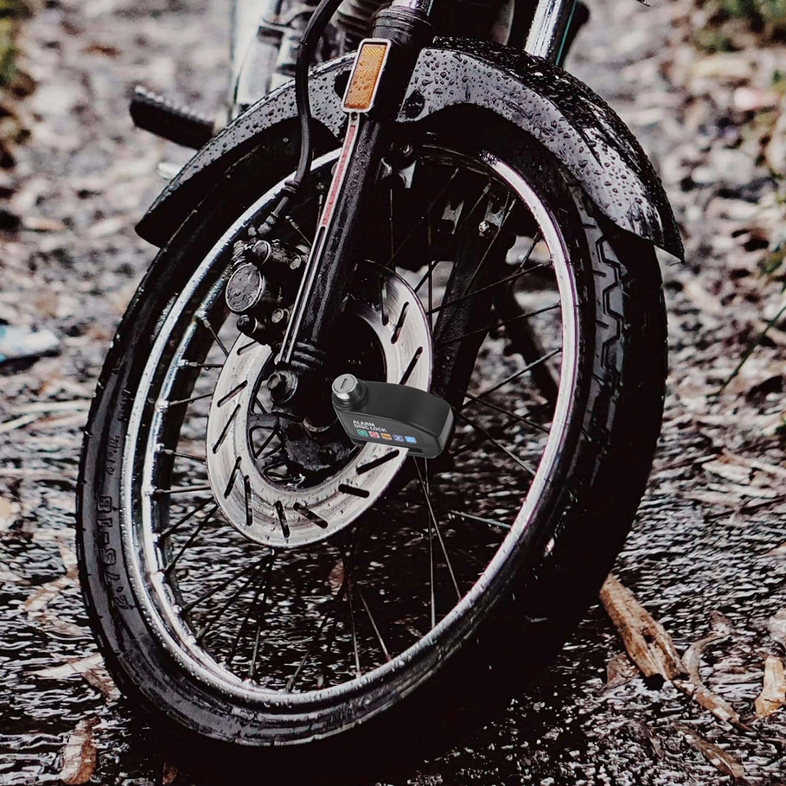 Luku piduriketta kaitse 110dB 7 mm tõukeratta, mootorratta, jalgratta jaoks