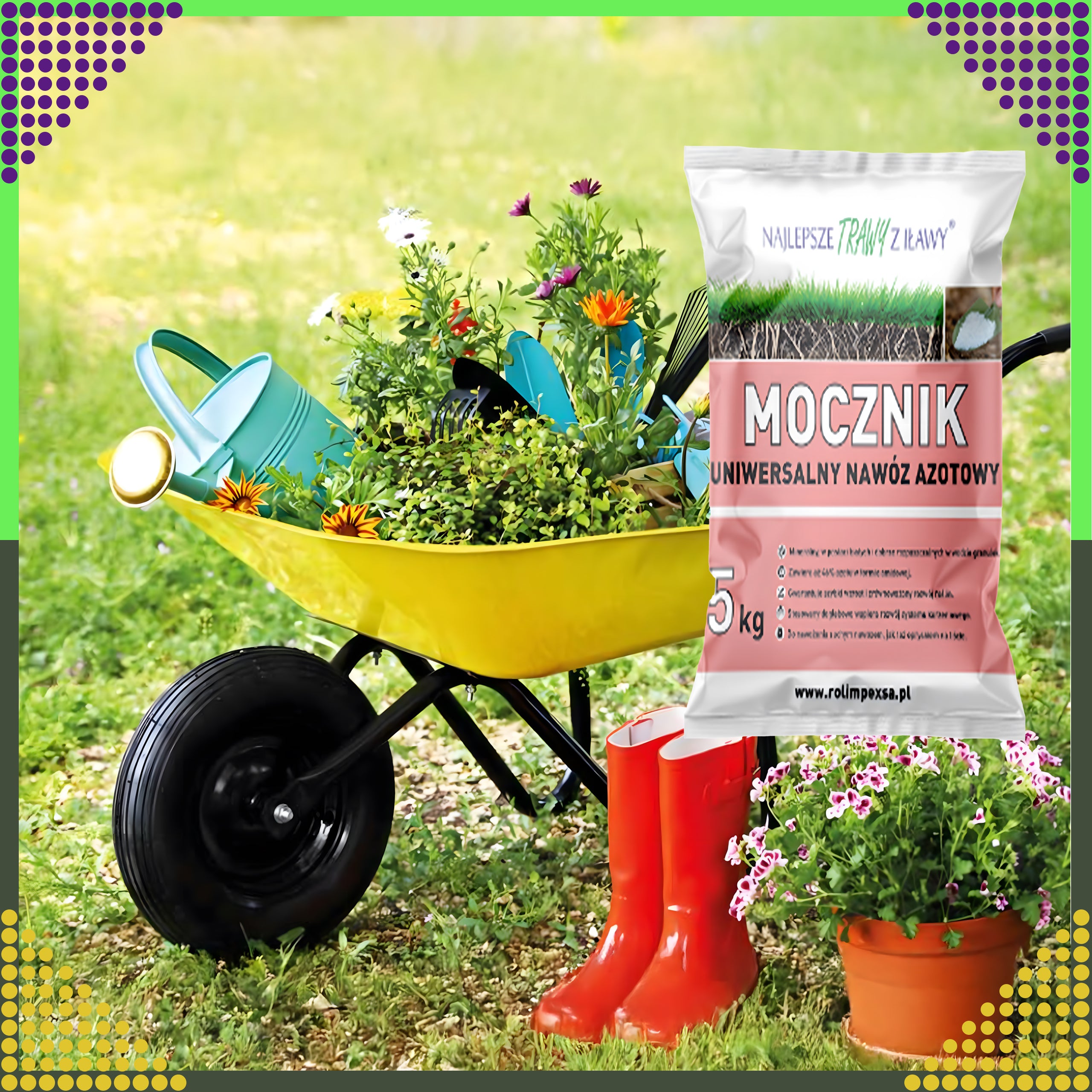 Premium Urea Fertilizer 5kg Universal Nitrogen Garden Fertilizer